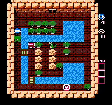 Adventures of Lolo 2 (USA) (Virtual Console) screen shot game playing